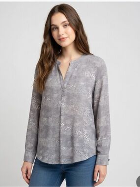 Joie 100% Silk Patterned Women's Top